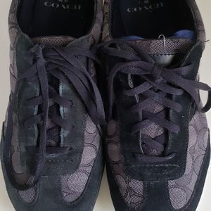 Coach Kelson Casual Black Sneaker 8.5